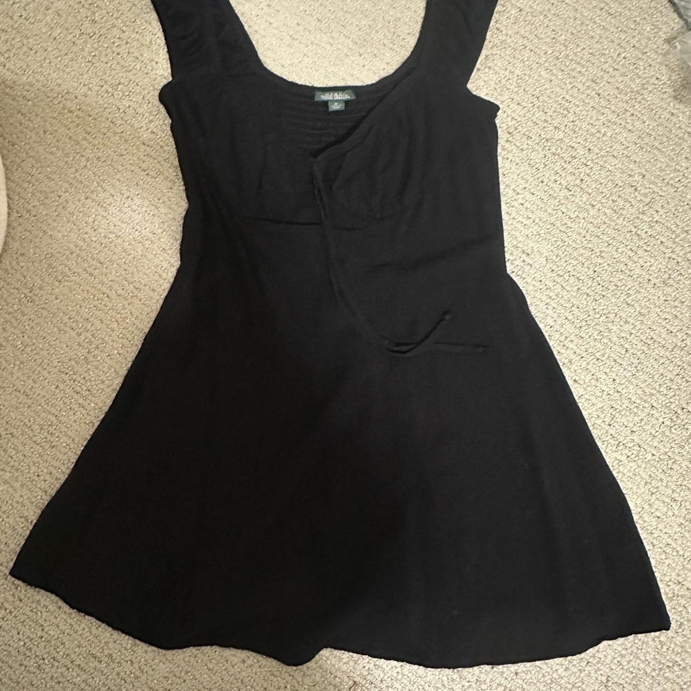 Elegant Black Mini Dress